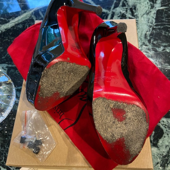 Christian Louboutin Bianca Black Heels - Picture 2 of 5